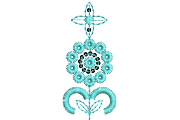 Beautiful Flower Machine Embroidery: A Craft Fair Review