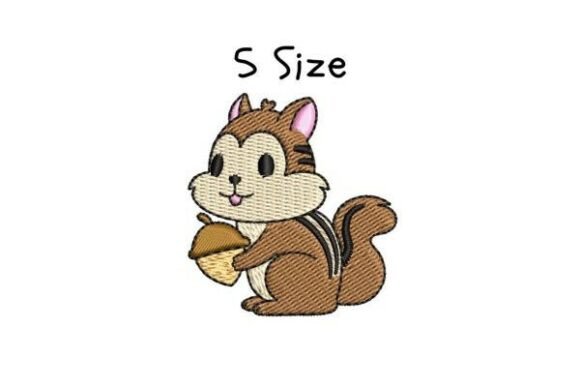 Chipmunk Embroidery Design Review for Boutique Apparel Projects
