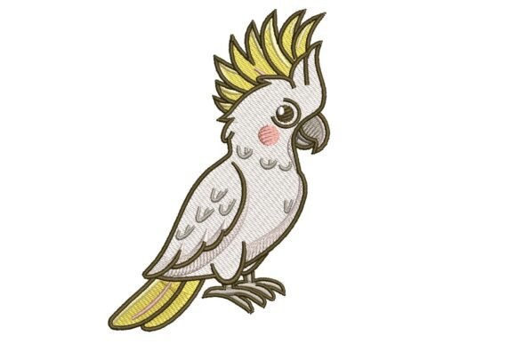 Cockatoo Tropical Bird Embroidery: A Designer’s Review