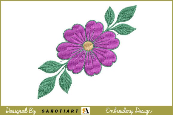 Flower Embroidery Design T-shirt Review for Seasonal Makers