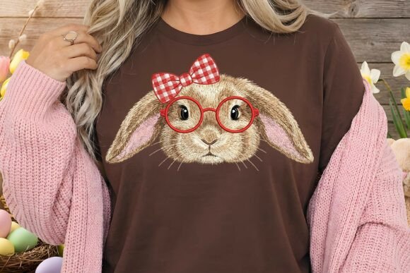 Happy Easter Bunny Faux Embroidery PNG Review
