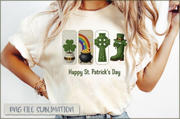 Happy St. Patrick's Day Embroidery PNG Review