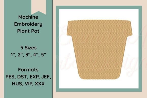 Plant Pot Machine Embroidery Design: A Designer’s Real-World Review