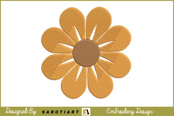 Single Flower Design Embroidery T-shirt Review for Boutique Apparel
