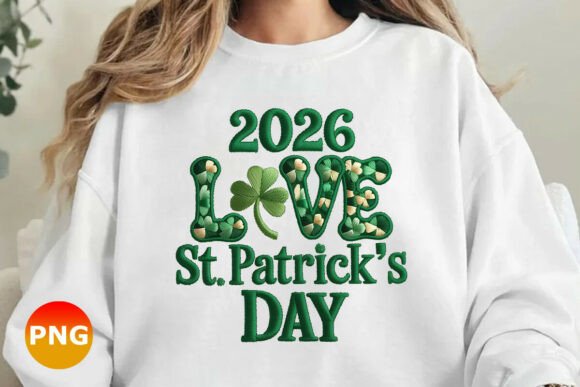 St Patrick Day 2026 Love Embroidery PNG Review