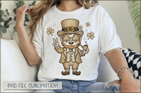 St. Patrick's Day Leprechaun Embroidery